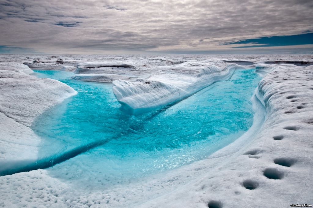 mencairnya es kutub utara efek pemanasan global