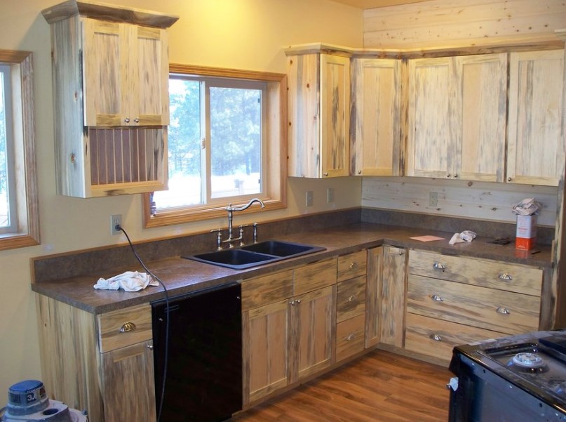 dapur minimalis kayu